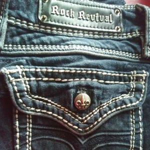 Size 31 long Rock Revival Jeans